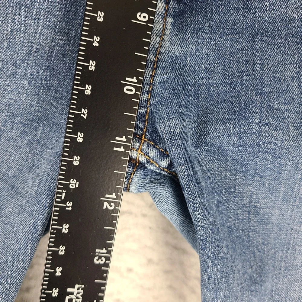Levi's 506 Jeans Mens 34x32 Blue Straight Medium Wash Denim‎
